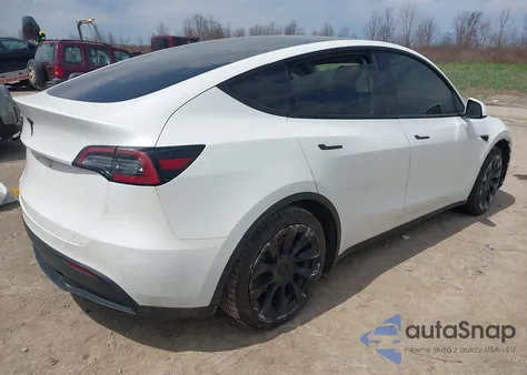 2021 Tesla Model Y Long Range Dual Motor All-Wheel Drive из США, поврежденный, VIN 5YJYGAEEXMF149158